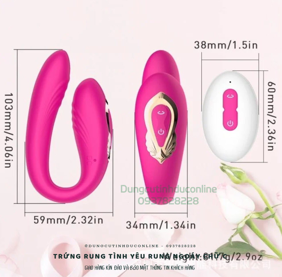 Trứng Rung Chữ C Ngoáy