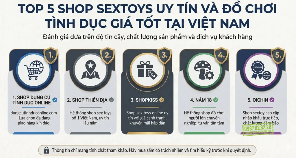 Top 5 Shop ban sextoy uy tin Top 5 Shop ban sextoy uy tin