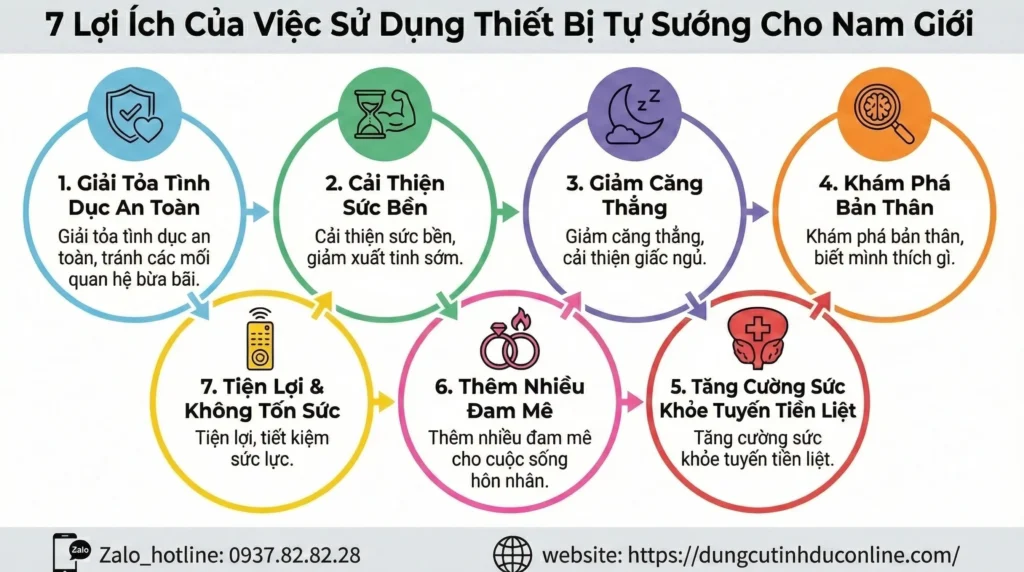 Lợi ích sử dụng máy thủ dâm Lợi ích sử dụng máy thủ dâm