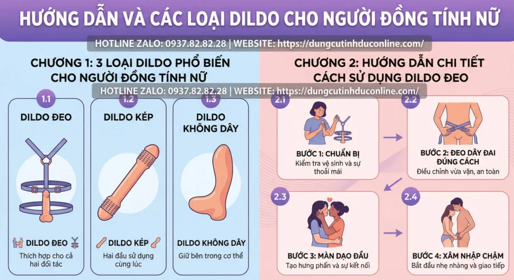 Cách Sử Dụng Dương Vật Giả Dây Đeo