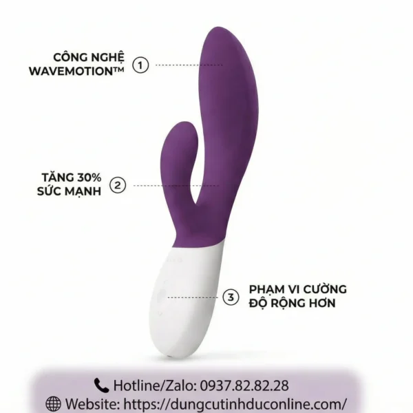 LELO INA Wave 2 Máy Massage Thụy Điển Cao Cấp Công Nghệ WaveMotion LELO INA Wave 2 0002 Shop dungcutinhduconline