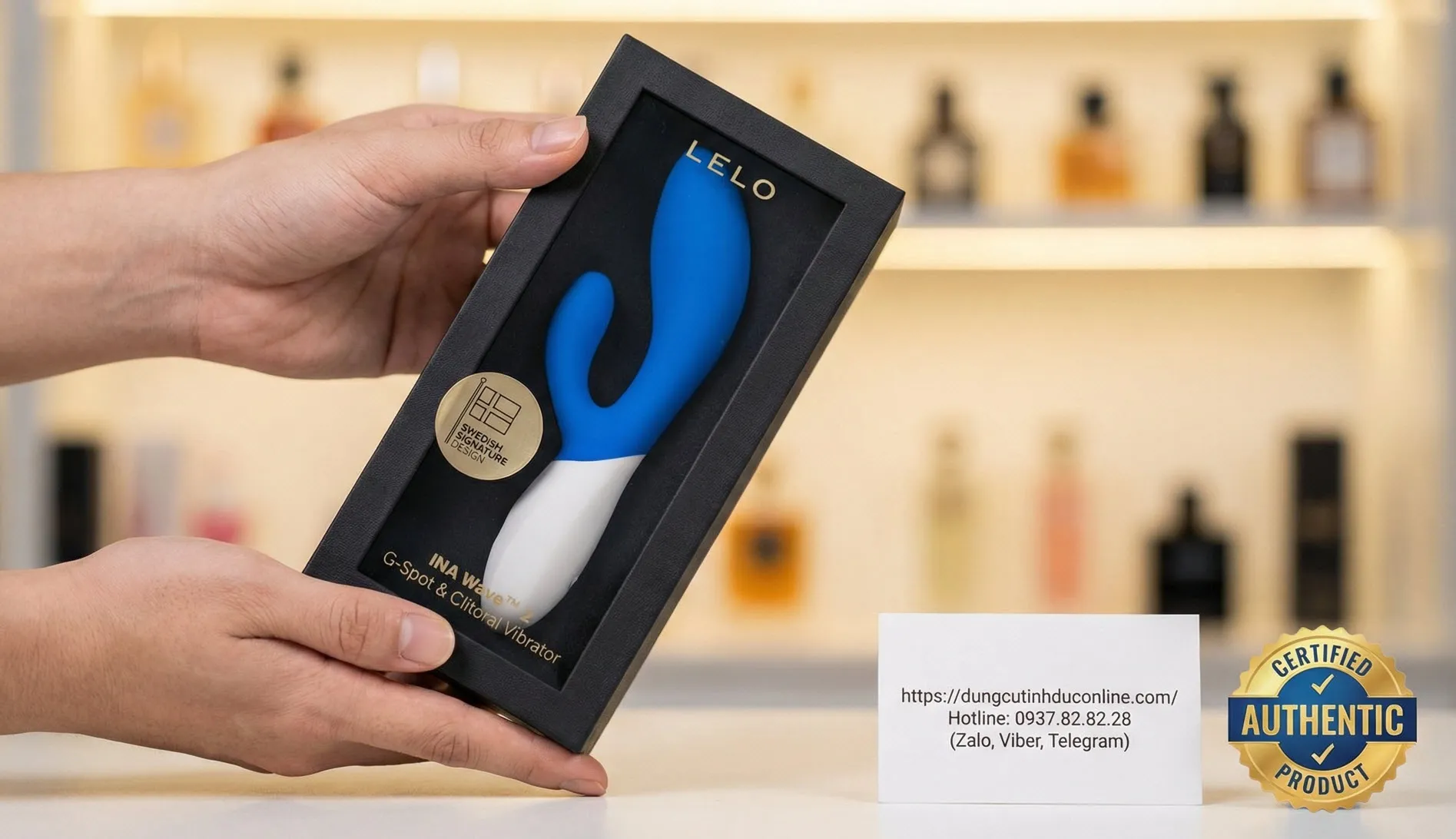 LELO INA Wave 2 Máy Massage Thụy Điển Cao Cấp Công Nghệ WaveMotion LELO INA Wave 2 0004 Shop dungcutinhduconline