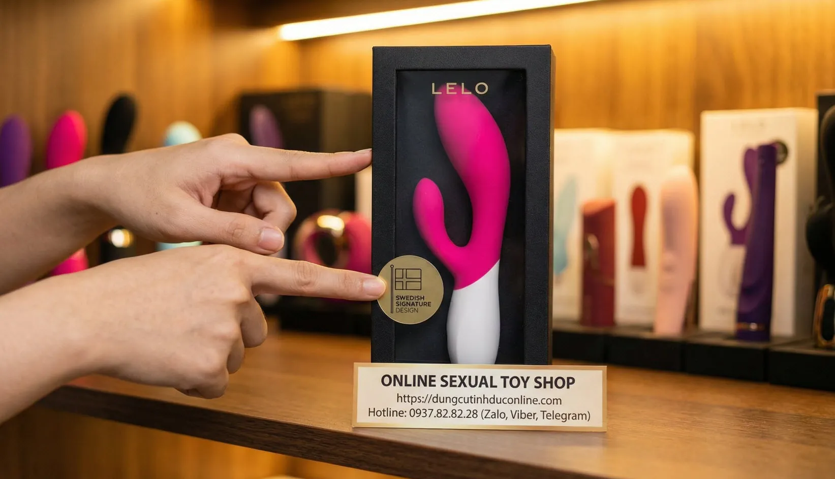 LELO INA Wave 2 Máy Massage Thụy Điển Cao Cấp Công Nghệ WaveMotion LELO INA Wave 2 0005 Shop dungcutinhduconline