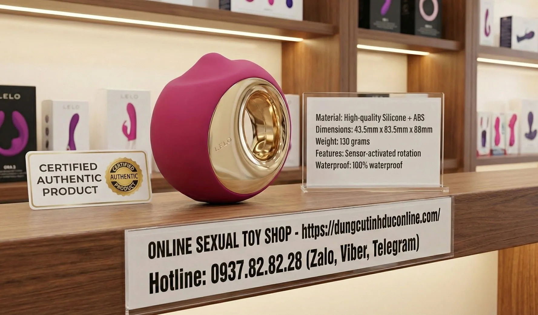 Máy Rung Lưỡi LELO ORA 3 Công Nghệ PreMotion, 12 Chế Độ LELO ORA 3 0005 Shop