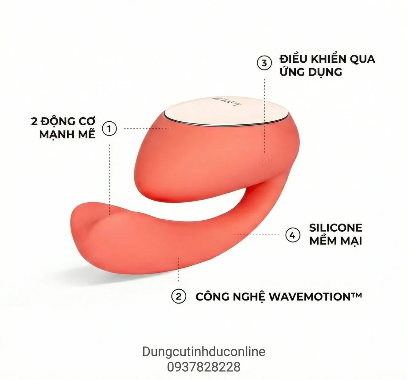 Lelo Ida Wave Máy Rung Massage Đa Điểm Cho Nữ Lelo Ida Wave 0005 Shop dungcutinhduconline
