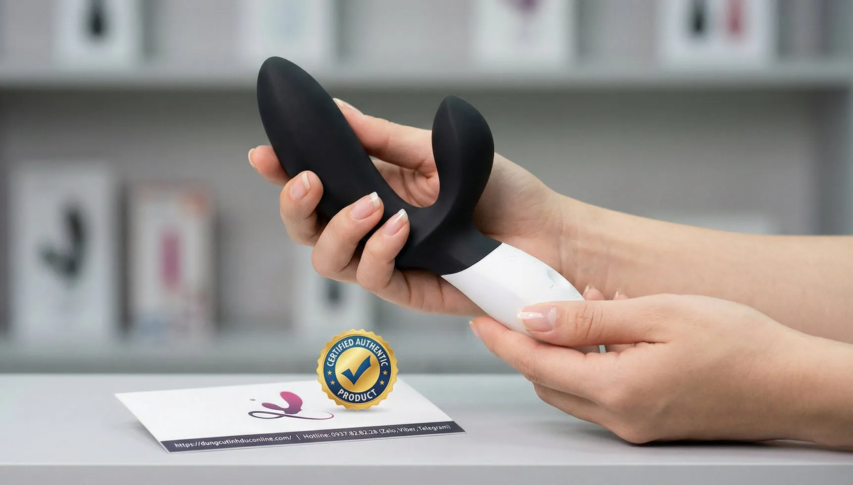 Lelo Loki Wave Dương Vật Giả Cao Cấp Chính Hãng