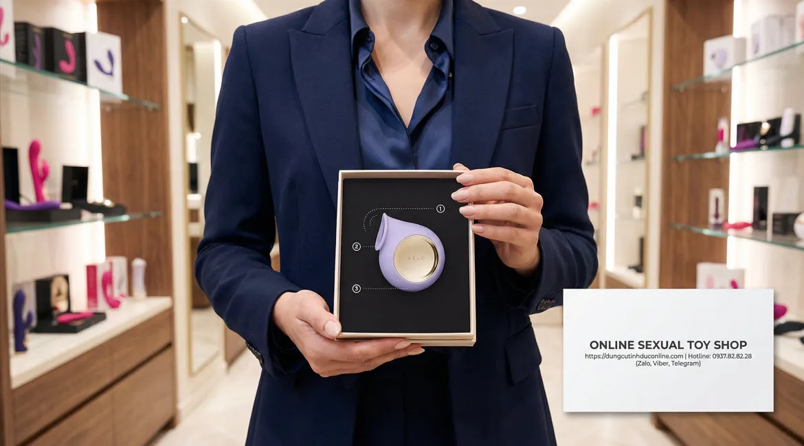 Lelo Sila Cruise Máy Massage Sóng Âm Cao Cấp Thụy Điển Lelo Sila 0000 Shop dungcutinhduconline