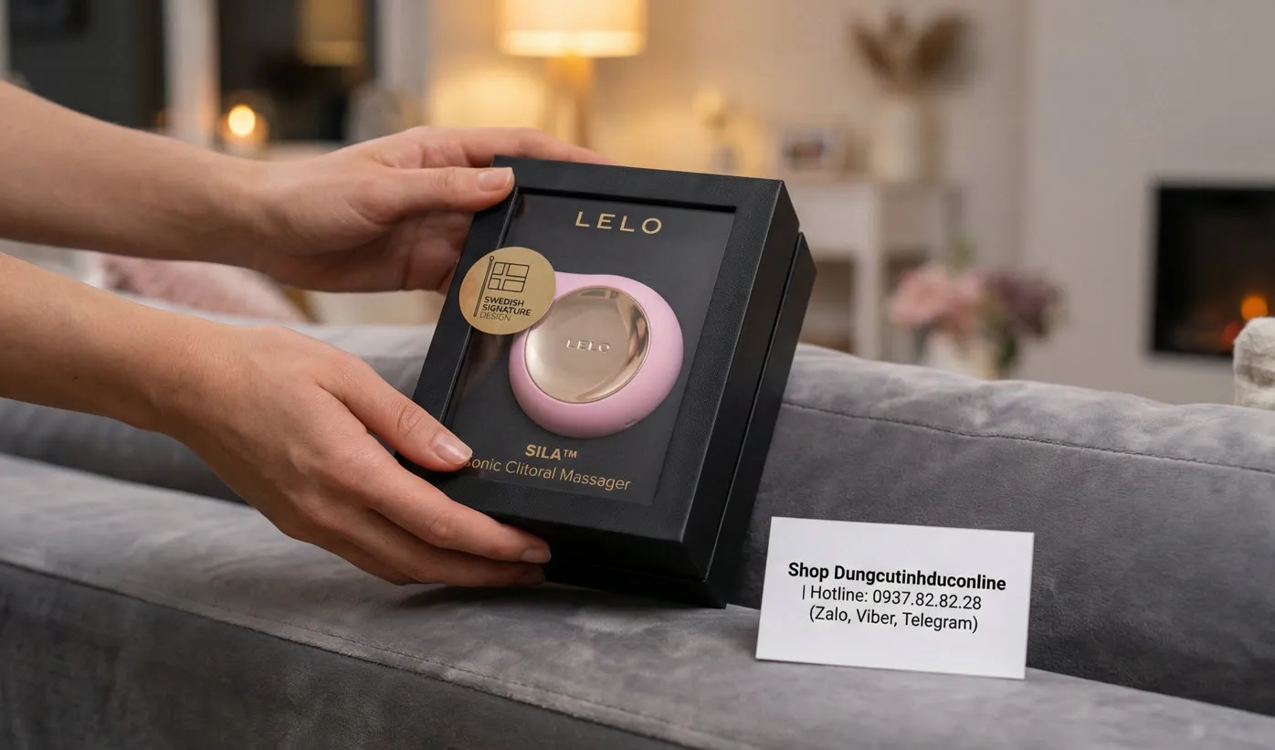 Lelo Sila Cruise Máy Massage Sóng Âm Cao Cấp Thụy Điển Lelo Sila 0003 Shop dungcutinhduconline