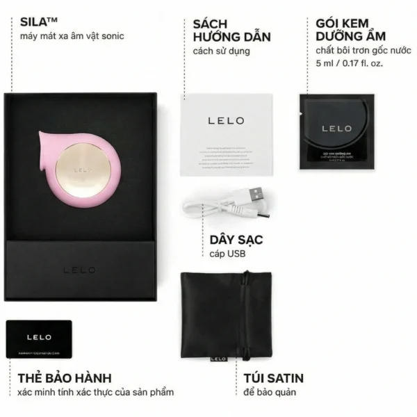 Lelo Sila Cruise Máy Massage Sóng Âm Cao Cấp Thụy Điển Lelo Sila 0008 Shop dungcutinhduconline