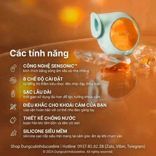 Lelo Sila Cruise Máy Massage Sóng Âm Cao Cấp Thụy Điển Lelo Sila 0009 Shop dungcutinhduconline
