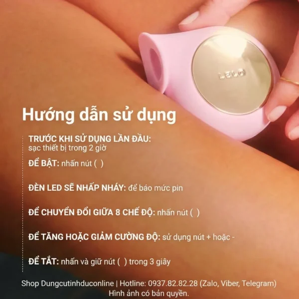 Lelo Sila Cruise Máy Massage Sóng Âm Cao Cấp Thụy Điển Lelo Sila 0010 Shop dungcutinhduconline