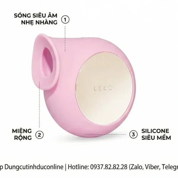 Lelo Sila Cruise Máy Massage Sóng Âm Cao Cấp Thụy Điển Lelo Sila 0011 Shop dungcutinhduconline