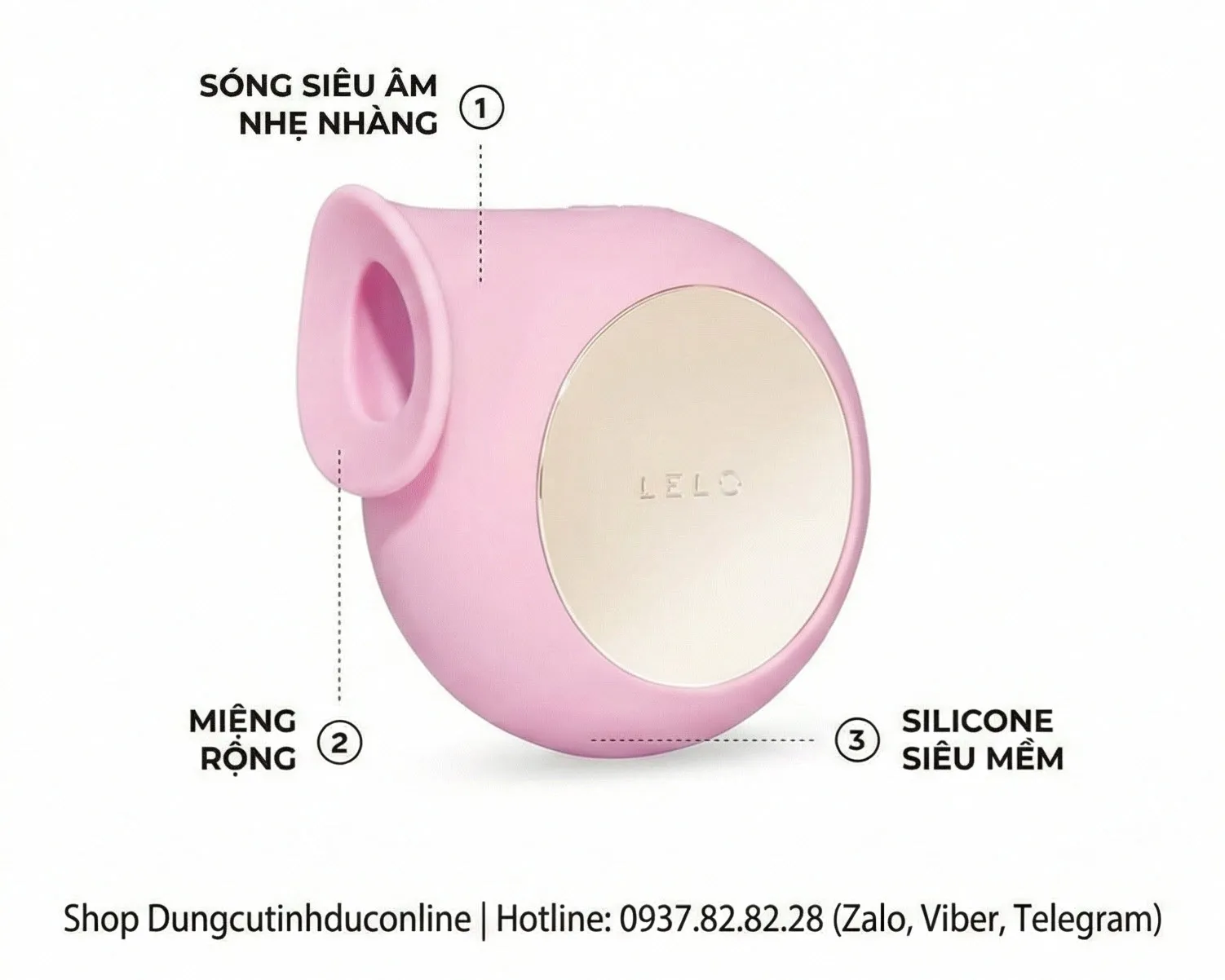Lelo Sila Cruise Máy Massage Sóng Âm Cao Cấp Thụy Điển Lelo Sila 0011 Shop dungcutinhduconline