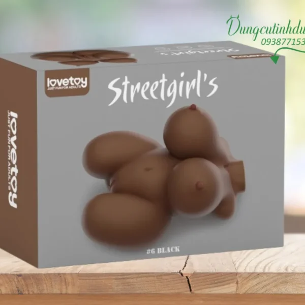 Búp Bê Bán Thân Lovetoy Streetgirl Cô Nàng Mũm Mĩm Silicon Mềm Như Da Thật bup be ban than Lovetoy Streetgirl 0001