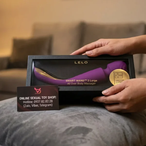 may rung Lelo Smart Wand Large 0006 dungcutinhduconline