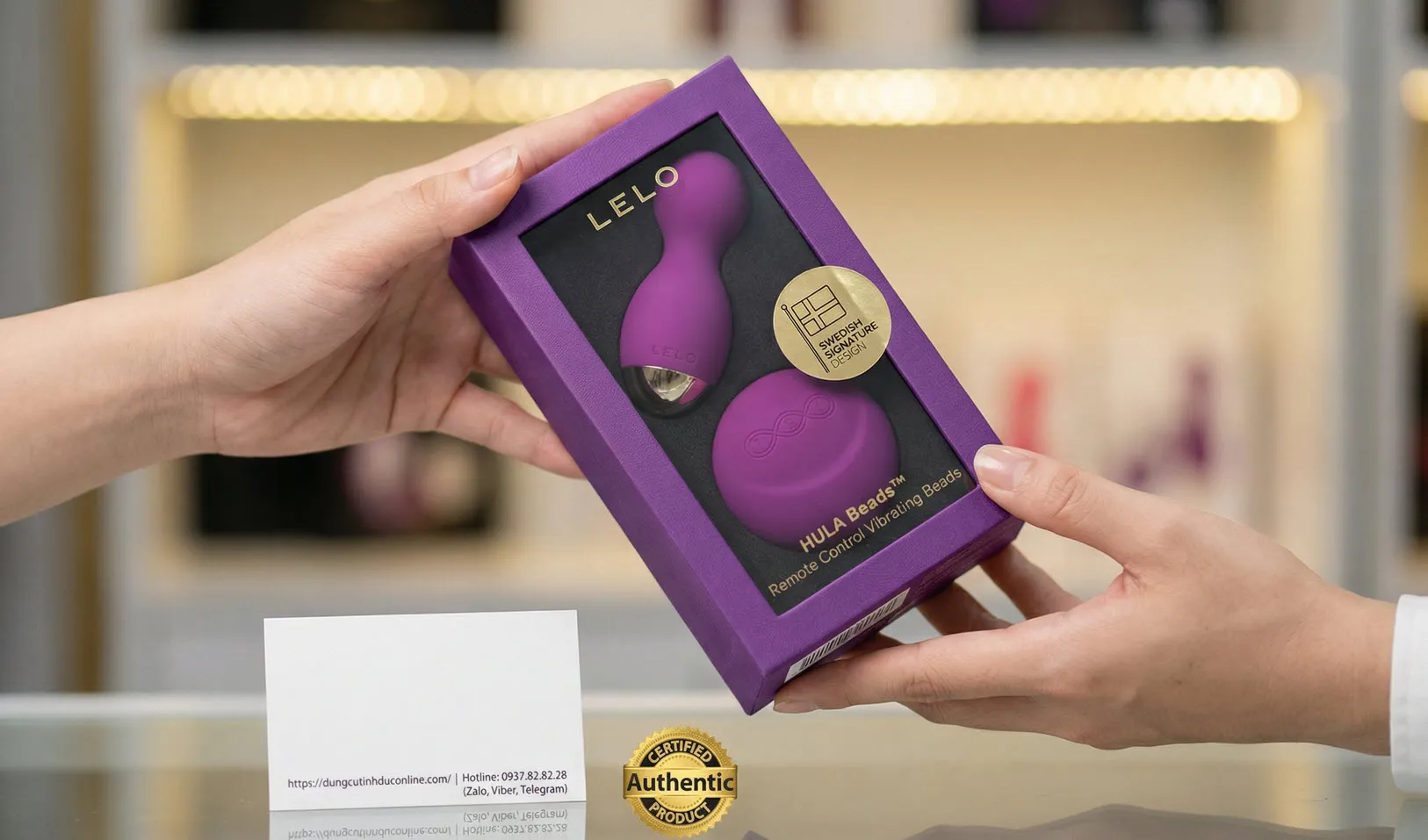 Lelo Hula Bead Trứng Rung Điều Khiển Từ Xa trung rung Lelo Hula Bead 0001 dungcutinhduconline