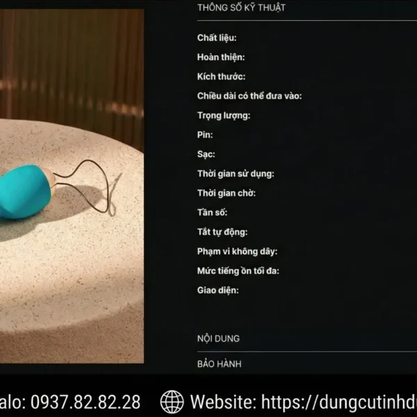 Lelo Hula Bead Trứng Rung Điều Khiển Từ Xa trung rung Lelo Hula Bead 0005 dungcutinhduconline