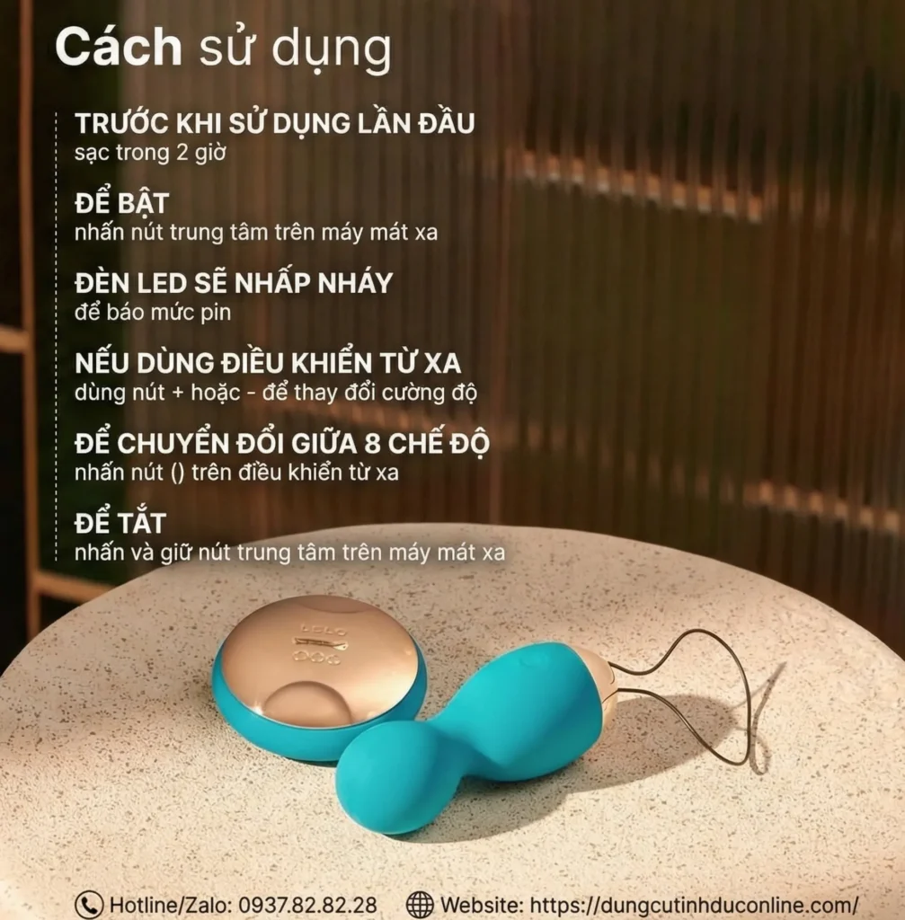 trung rung Lelo Hula Bead trung rung Lelo Hula Bead