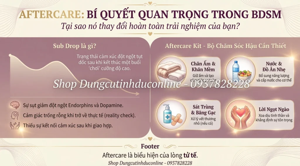 Aftercare trong bdsm 