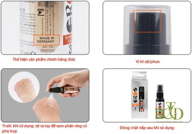 Chai Xịt Eros Extended Love Top Level 3 — 30ml, Sản Xuất Tại Đức, Bảng Thành Phần Rõ Ràng Chai Xịt Eros Extended Love Top Level 3 — 30ml, Sản Xuất Tại Đức, Bảng Thành Phần Rõ Ràng - Ảnh 9