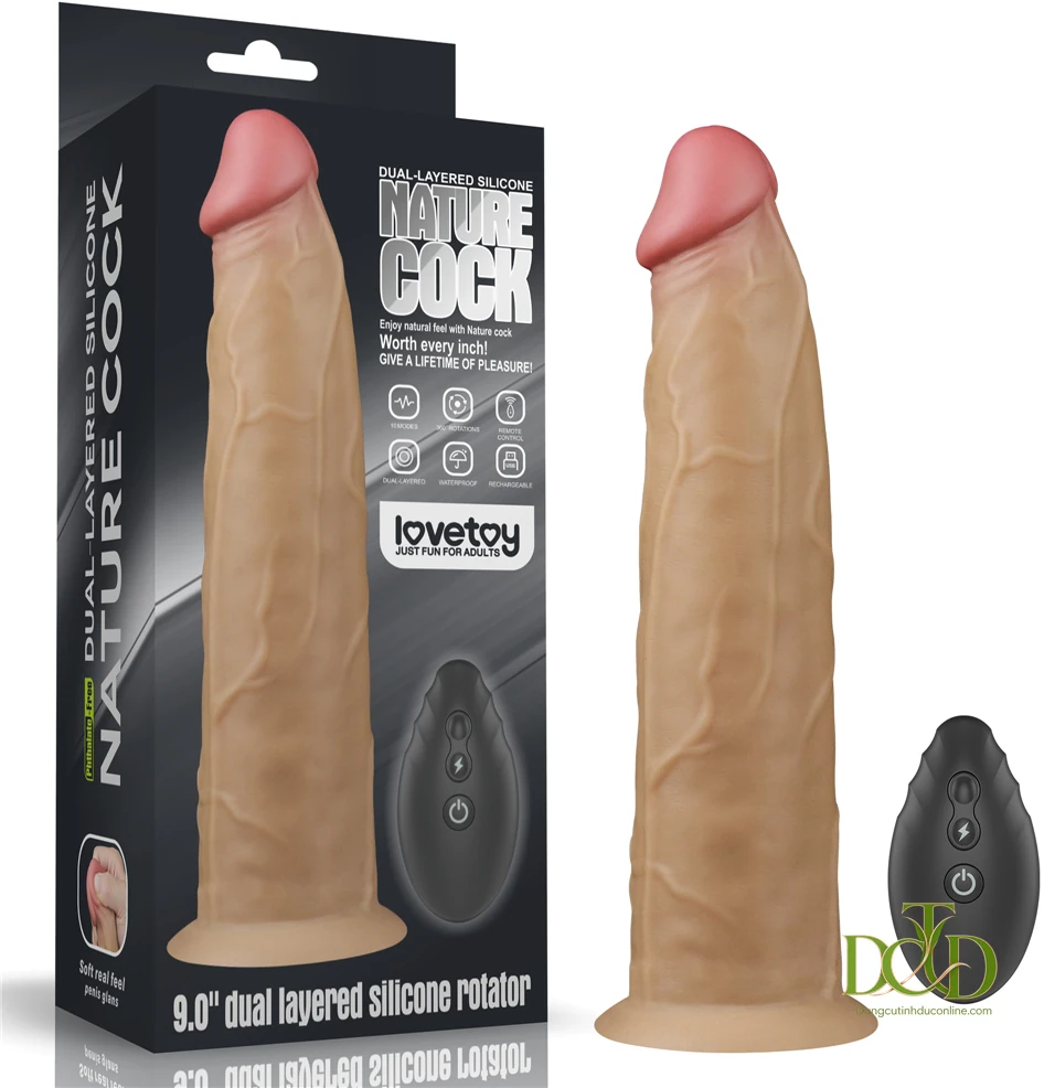 Hướng dẫn dùng Nature Cock 9 Inch Hướng dẫn sử dụng Lovetoy Nature Cock 9 Inch