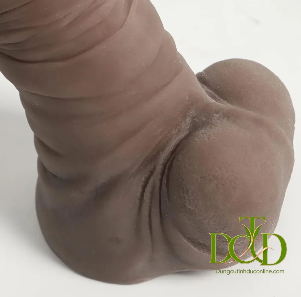 Hướng dẫn sử dụng dương vật giả silicone da nâu đậm