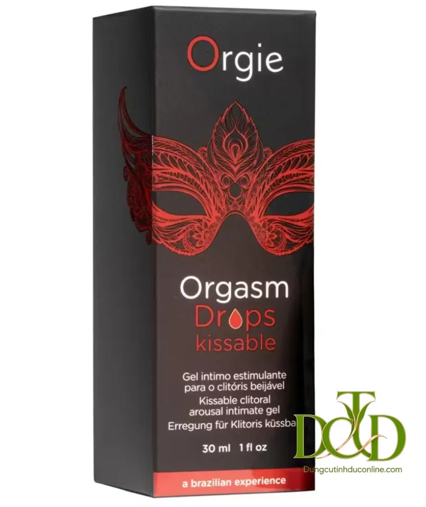 Gel Orgie Orgasm Drops Kissable
