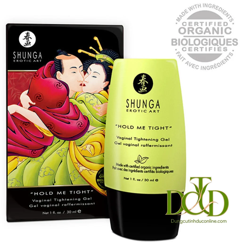 Gel Se Khít Âm Đạo Shunga Hold Me Tight — Dạng chai nhỏ gọn