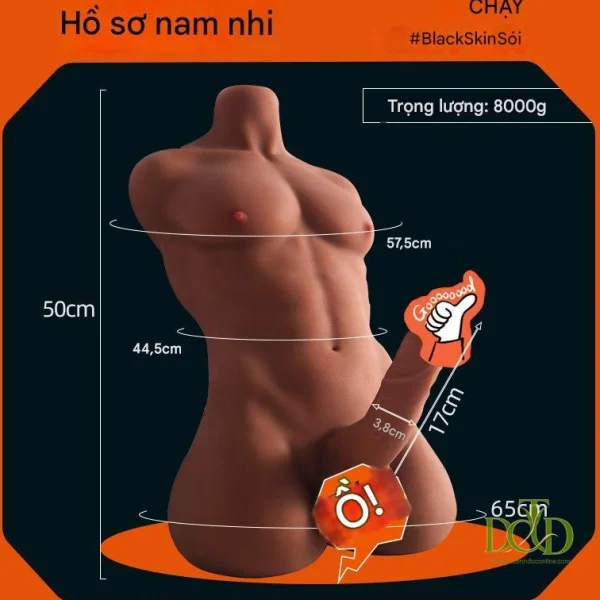 Búp Bê Bán Thân Nam BB12B chính hãng DCTO