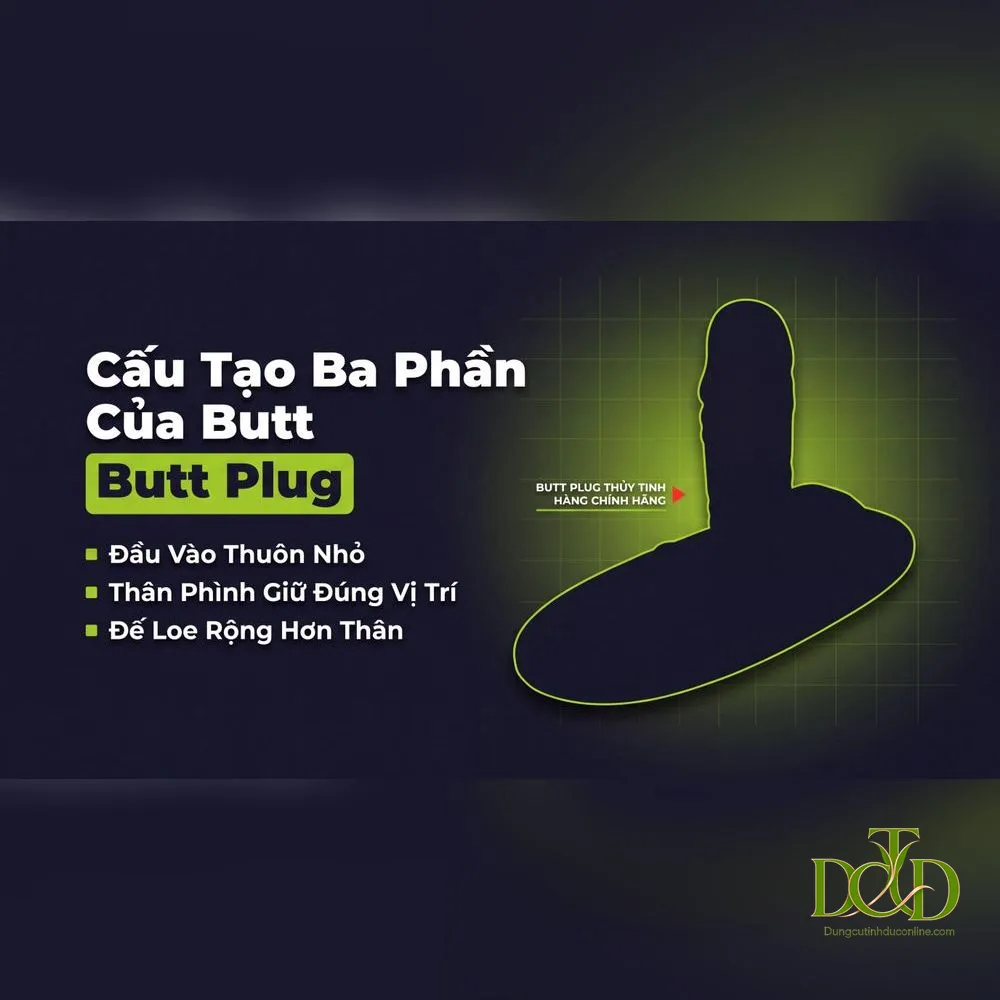 Butt Plug Là Gì? Chọn Size Cho Người Mới bộ butt plug nhiều size tăng dần cho người mới chọn size