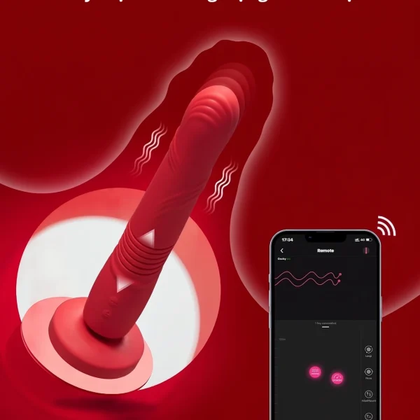 Lovense Gravity - Dildo Rung Thụt Tự Động, Đế Hút duong vat gia lovense gravity 13