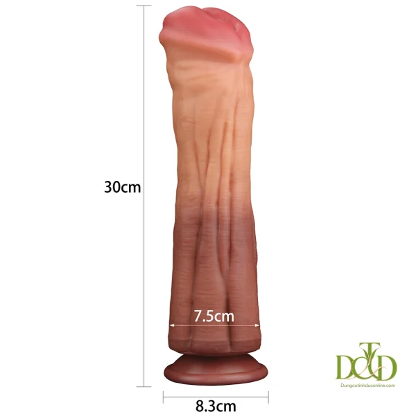 duong vat gia lovetoy platinum silicone 30cm 12