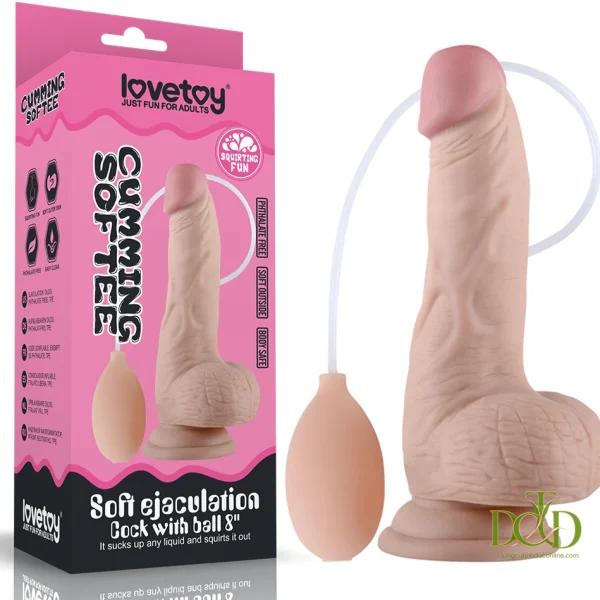 duong vat gia lovetoy soft ejaculation 8 inch 7