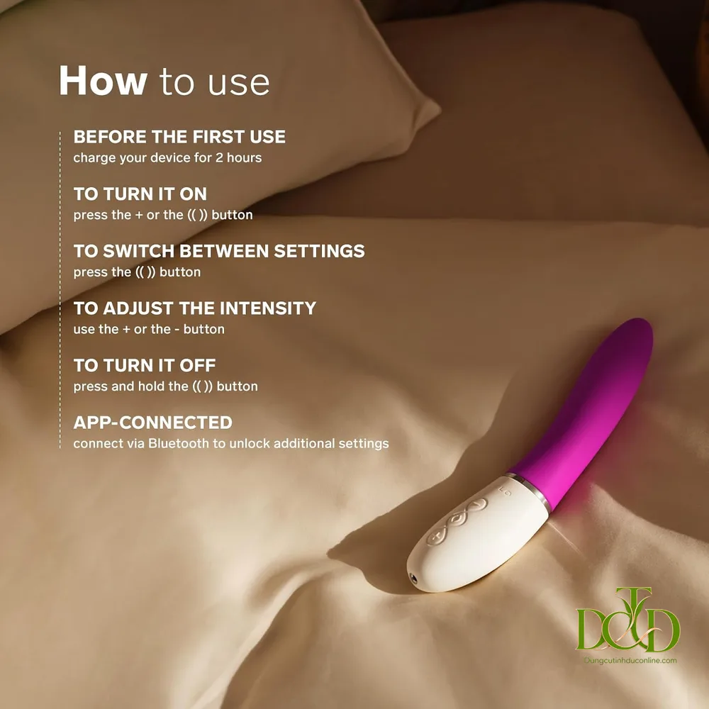 LELO Liv 3 Máy Rung Điểm G Kết Nối App LELO Liv 3 Máy Rung Điểm G Kết Nối App - Ảnh 3