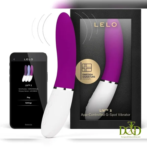 LELO Liv 3 Máy Rung Điểm G Kết Nối App may rung cao cap lelo liv 3 co ket noi app 09