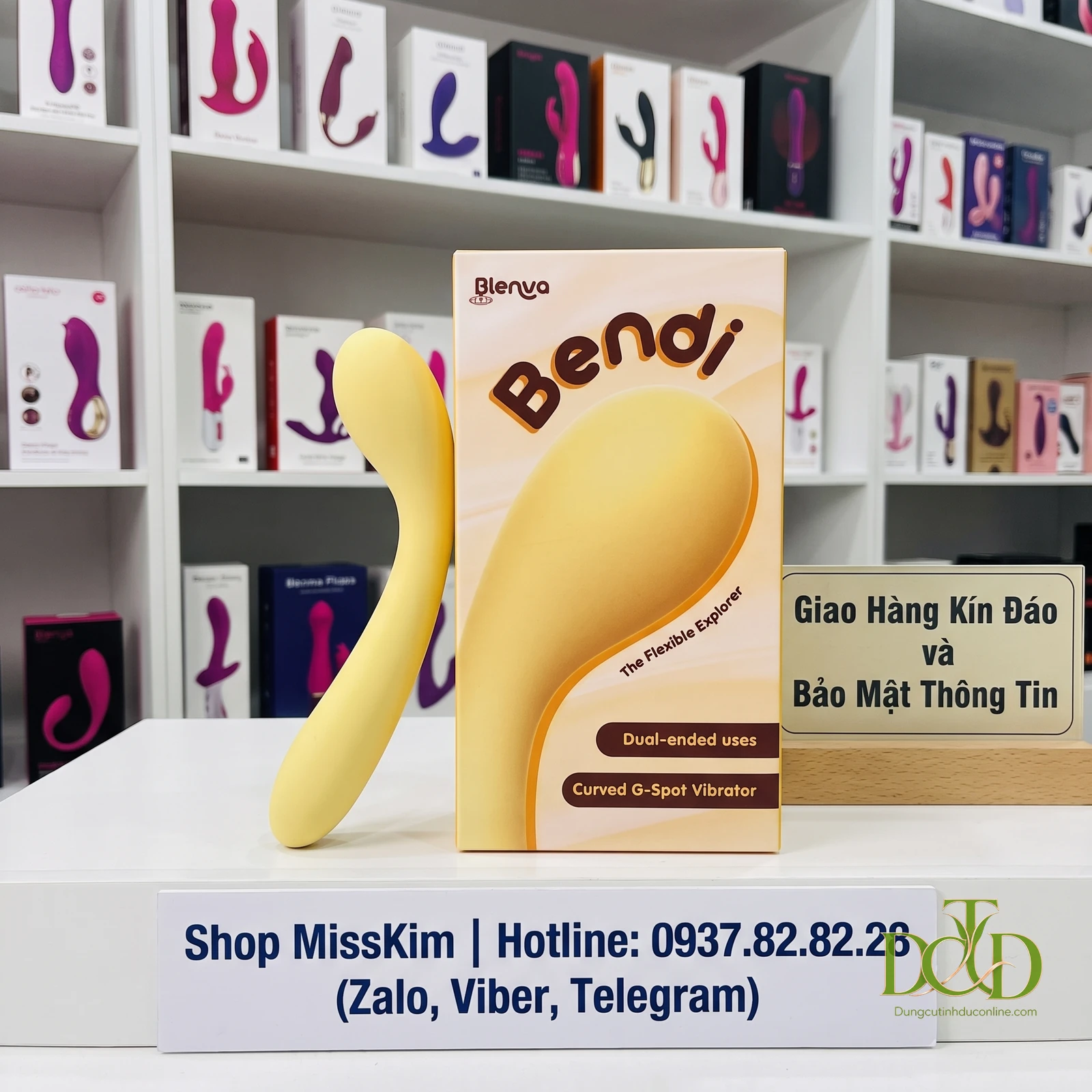 Máy Rung Điểm G Blenva Bendi - Đầu Cong Công Thái Học Blenva Bendi chính hãng DCTO