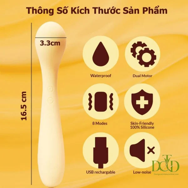 Máy Rung Điểm G Blenva Bendi - Đầu Cong Công Thái Học Blenva Bendi chính hãng DCTO