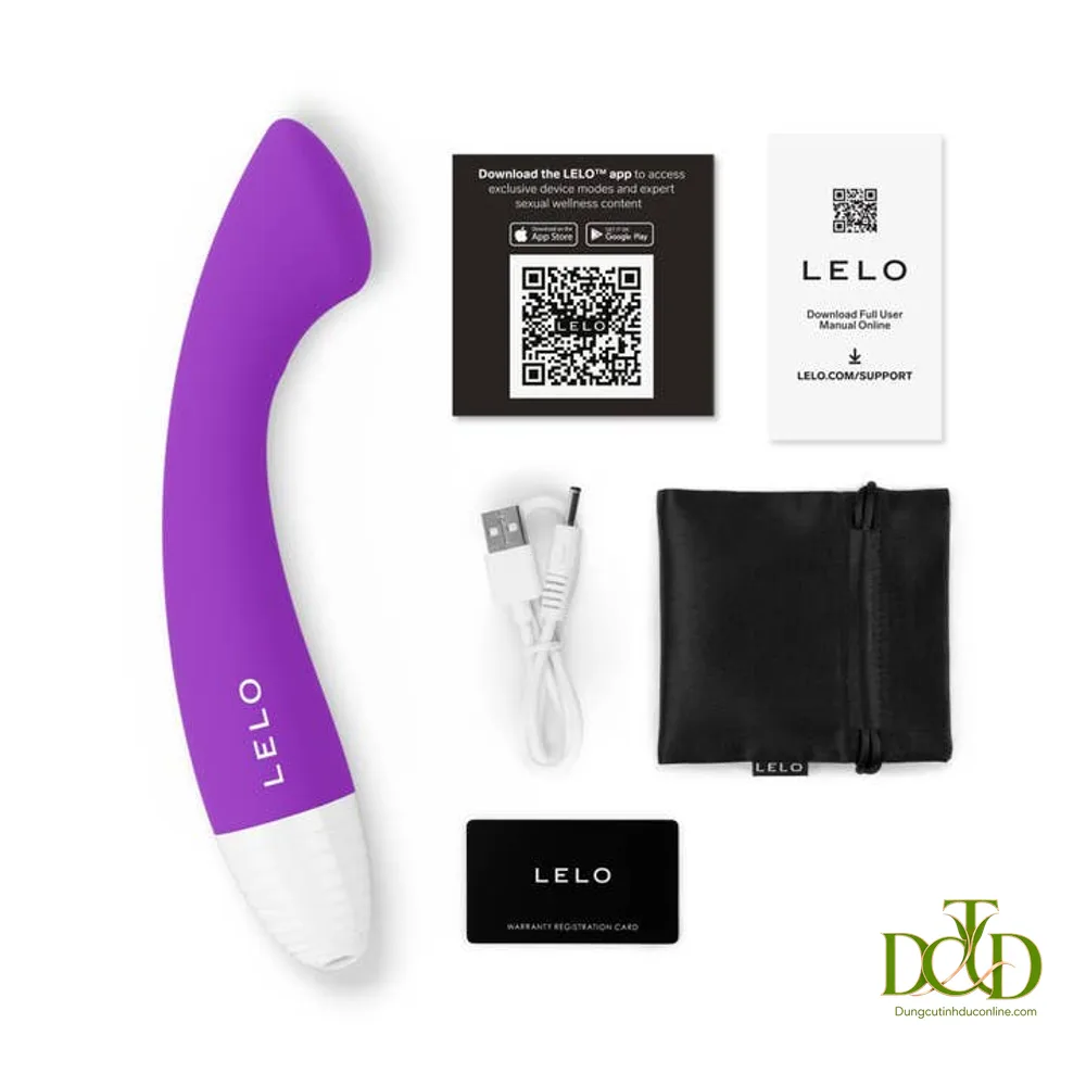 LELO MOKA Originals Máy Rung Điểm G Mảnh Cong Kết Nối App Hướng Dẫn Sử Dụng