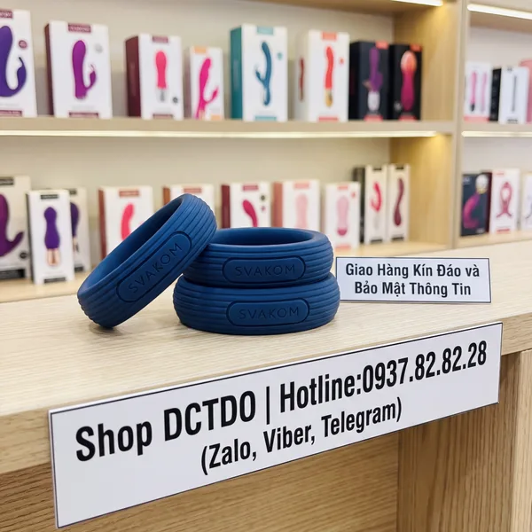 Vòng Đeo Dương Vật 3 Size Svakom Triooo 28-34-40mm